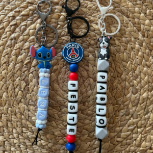 Lot de 3 porte-clés