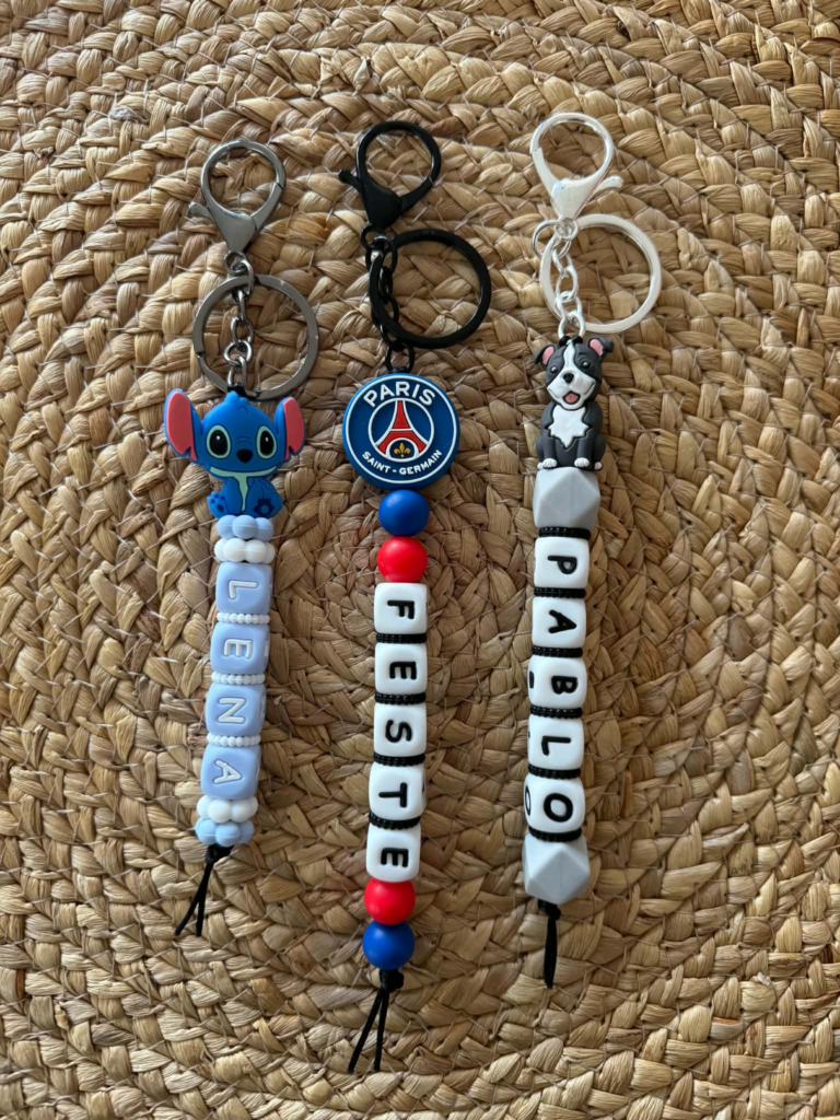 Lot de 3 porte-clés